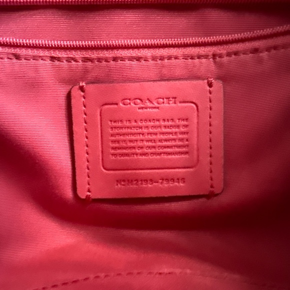 Coach Rose Pink Bennett Satchel - Picture 4 of 4